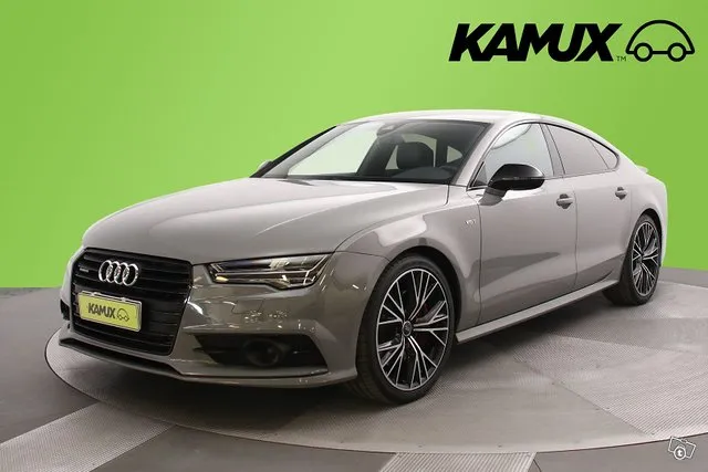 Audi A7 3,0 V6 Biturbo 240 kW quattro Competition / Webasto / Nardo Grey / Facelift / Adapt. vakkari / Image 6